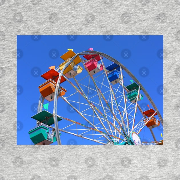 Ferris Wheel at the Minnesota State Fair by ztrnorge